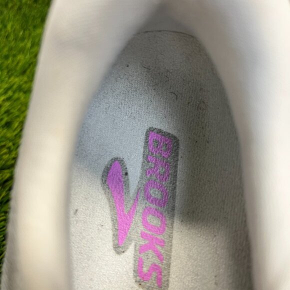 Brooks Ghost 16 Womens Size 7 Gray Blue Purple Walking Running Shoes Sneakers - Picture 8 of 10